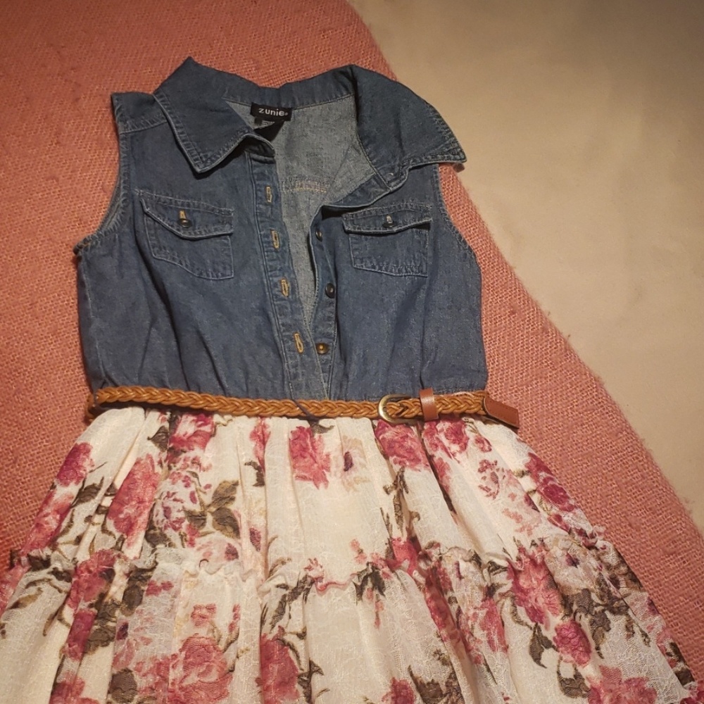 Girls Zunie dress